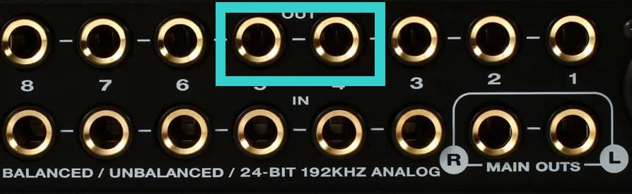 audio interface line output