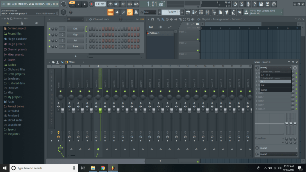 how to record with a mic in fl studio 