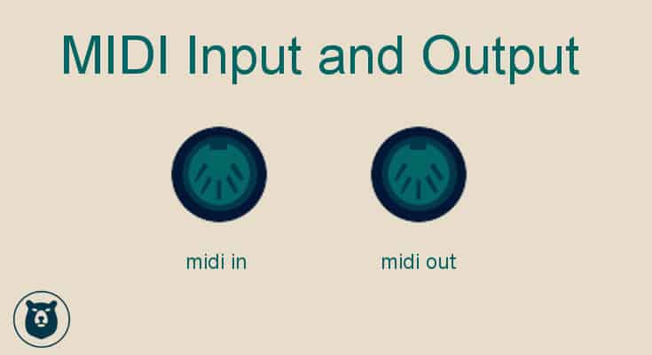 midi input and output