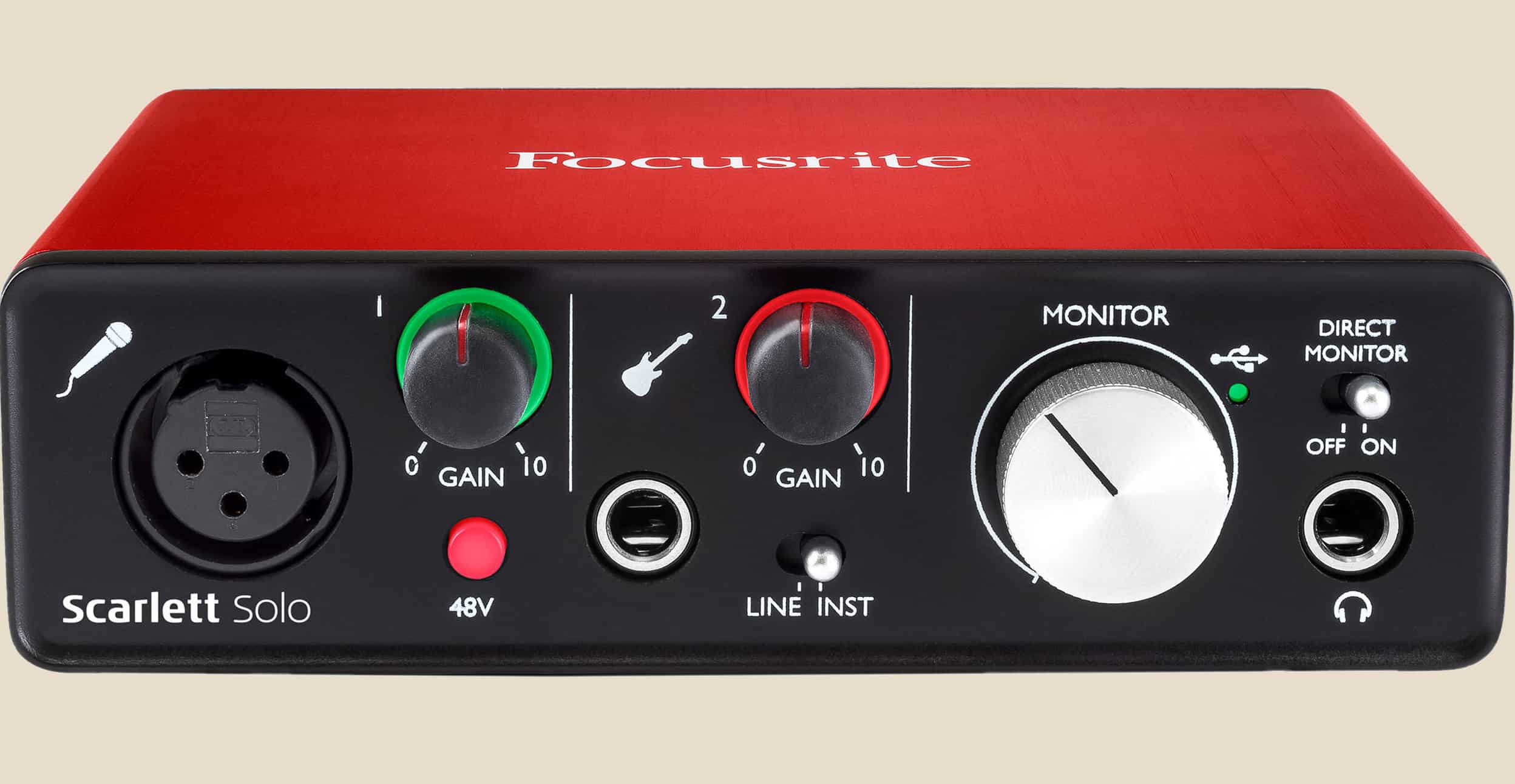 focusrite solo audio interface