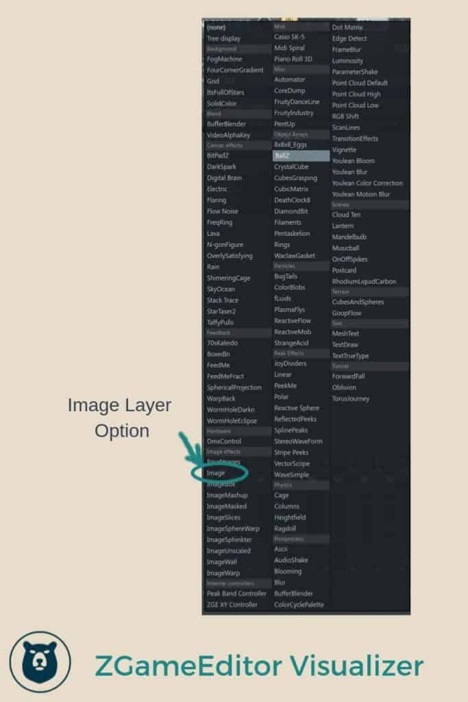 ZgameEditor Visualizer - Image Layer Option