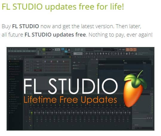 fl studio free lifetime updates