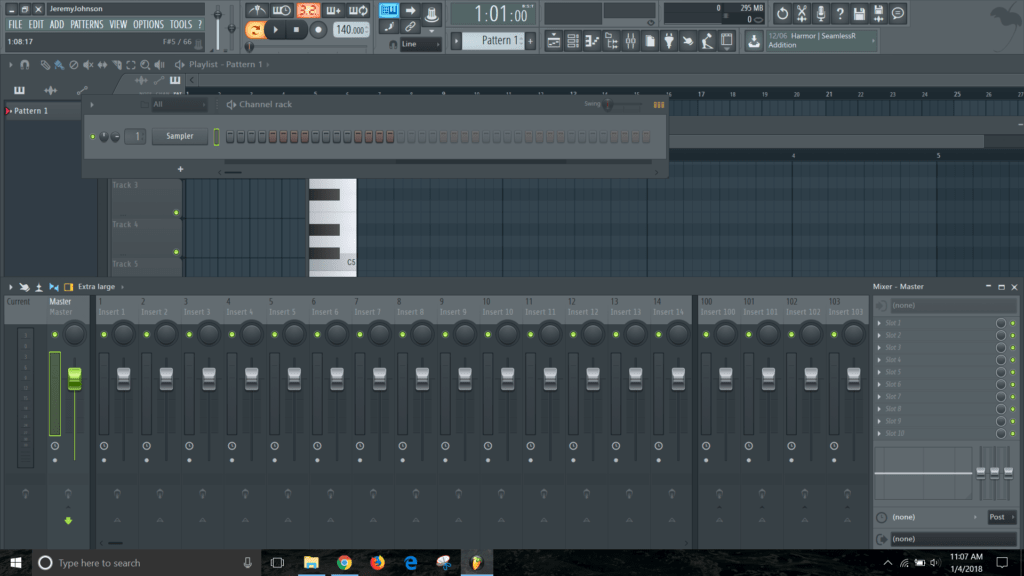 fl studio all windows open